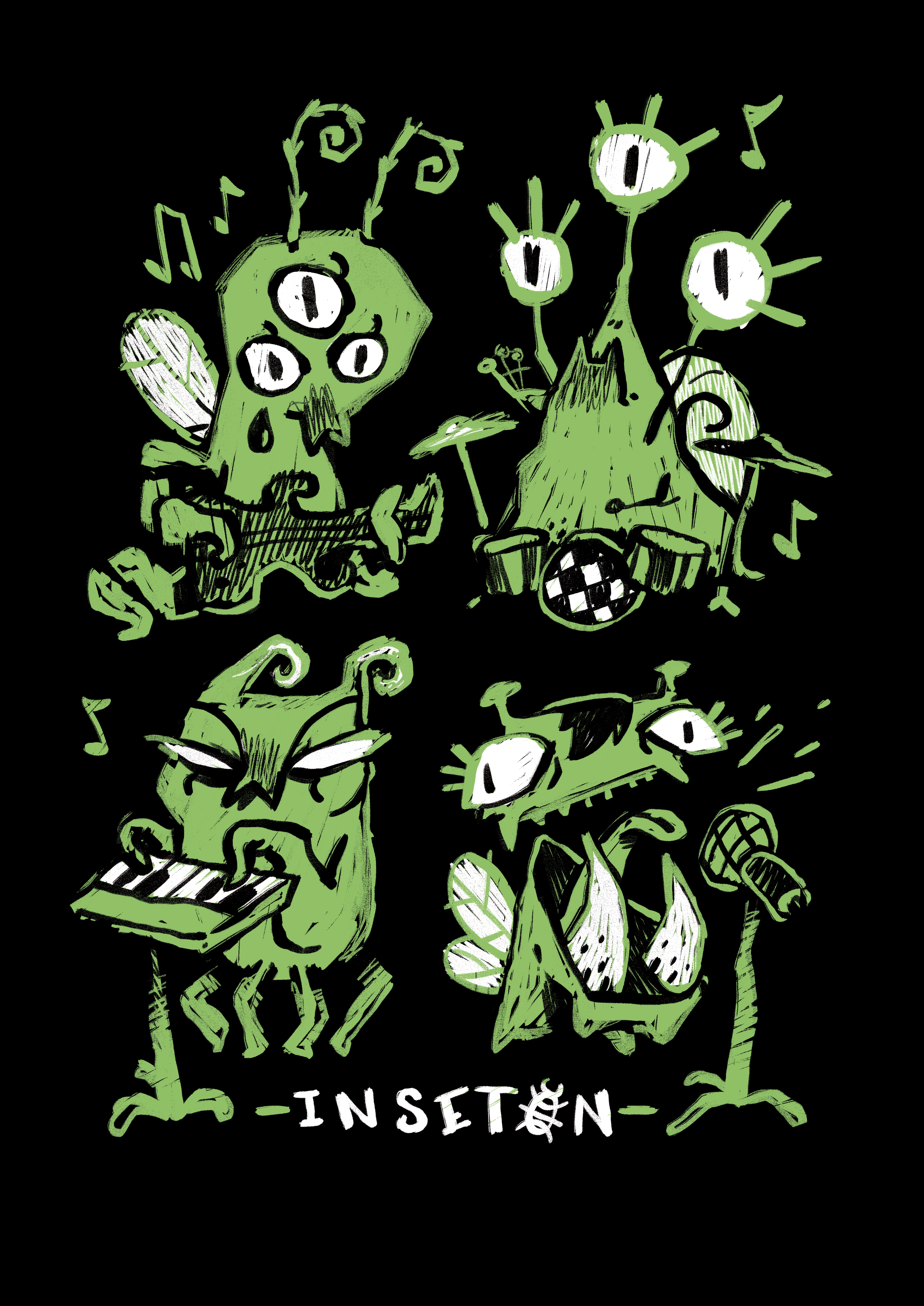 Arte Insetalien Preta